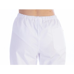 PANTALONI - cotone/poliestere - unisex - taglia XS bianchi