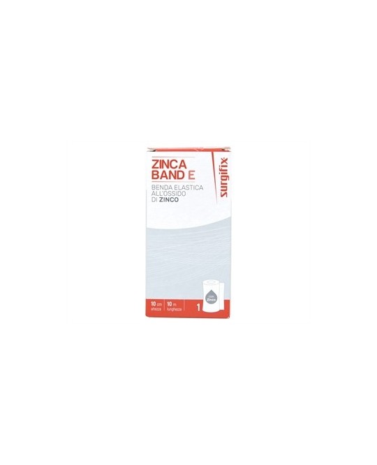 BENDAGGIO ALL'OSSIDO DI ZINCO 10 cm x 10 m