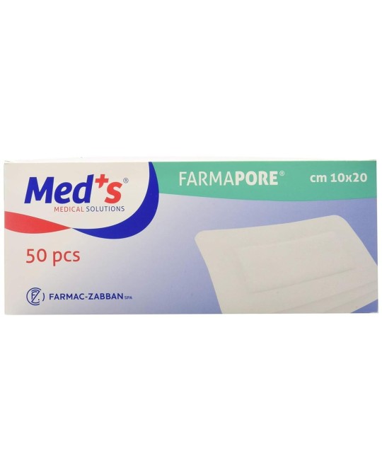 Farmapore Medicazioni Adesive Sterili Cerottate Cm 10x20