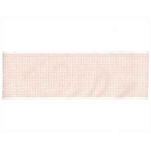 Carta termica ECG 90x28 mmxm - rotolo griglia arancio