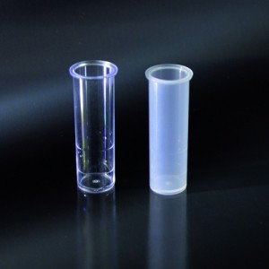 Provette Cilindriche 4ml Fondo piatto - In Polistirolo