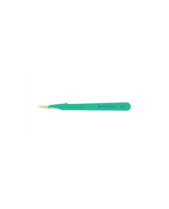 BISTURI DIAMANTINE LAMA INOX N.11 - sterile