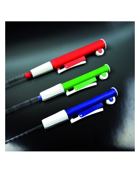 Aspiratori per pipette-da 5 e 10 ml-colore verde