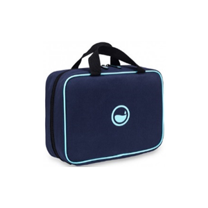 Borsa espandibile per kit di pronto soccorso - blu