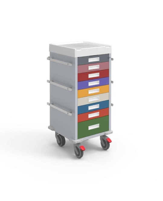 Carrello emergenza pediatrico Broselow – Freddy P