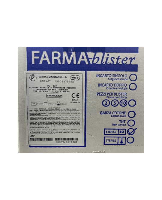 Blister Sterile 5 Compresse Monouso