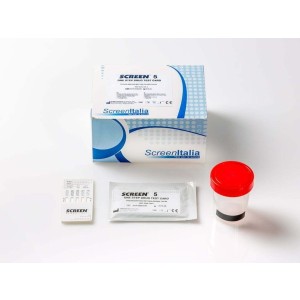 Screen 5 Test Antidroga 5 Sostanze Urina ad immersione 25 pezzi