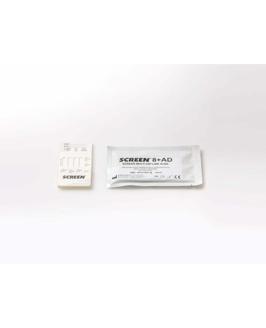 SCREEN 8-Multi Line Drug Rapid Test Cassette