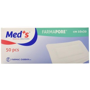 Farmapore Medicazioni Adesive Sterili Cerottate Cm 10x20