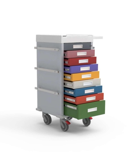 Carrello emergenza pediatrico Broselow – Freddy P