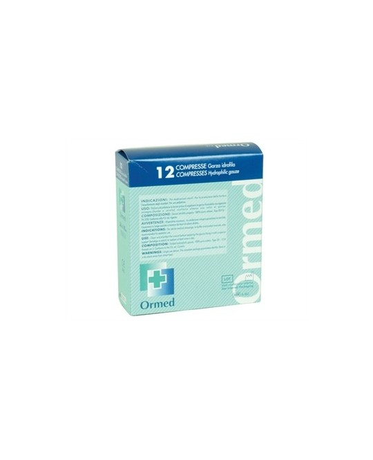 GARZA COTONE 36X40 cm - scatole da 12 garze