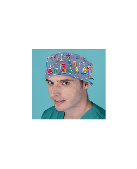 Cuffia per sala operatoria per capelli corti - Materiale da laboratorio