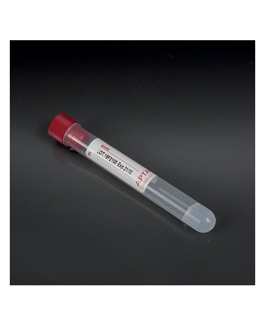 Provette per Estrazione siero+Attivatore 10ml Ø16x100-Rack 50pz