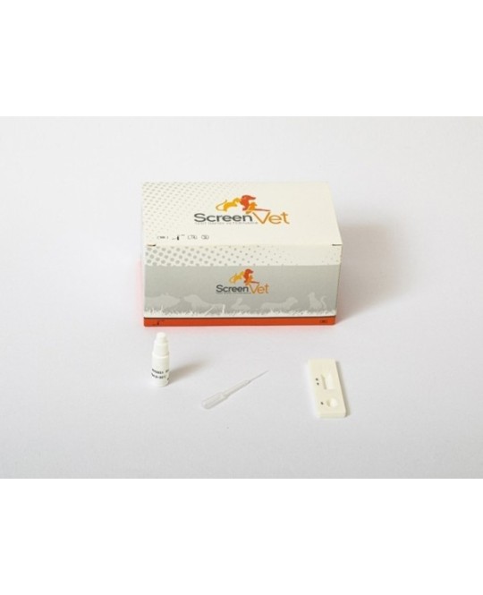 ScreenVet Test Veterinario Toxoplasma AG con contagocce 10 pezzi