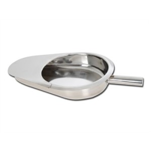 PADELLA ACCIAIO INOX CON MANICO 418x292x85 mm