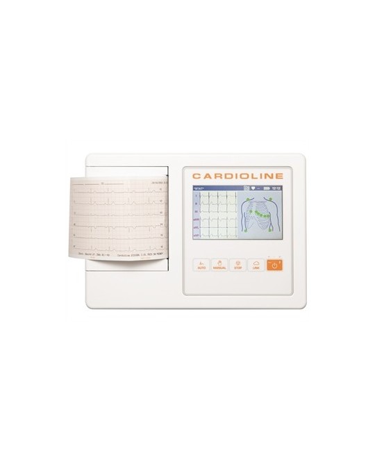 ECG CARDIOLINE 100L FULL - schermo a colori touch da 5