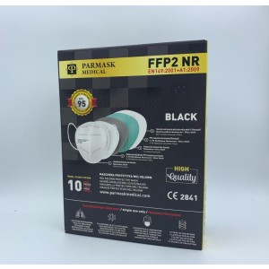 MASCHERINA FFP2 - BLACK - Conf. 10 pz