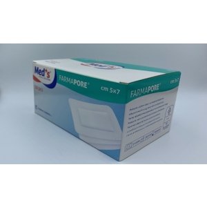 Farmapore Medicazione Adesiva Sterile Cerottata Cm 5X7