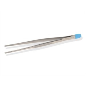 PINZA MEDICAZIONE ANATOMICA STERILE - retta - 13 cm