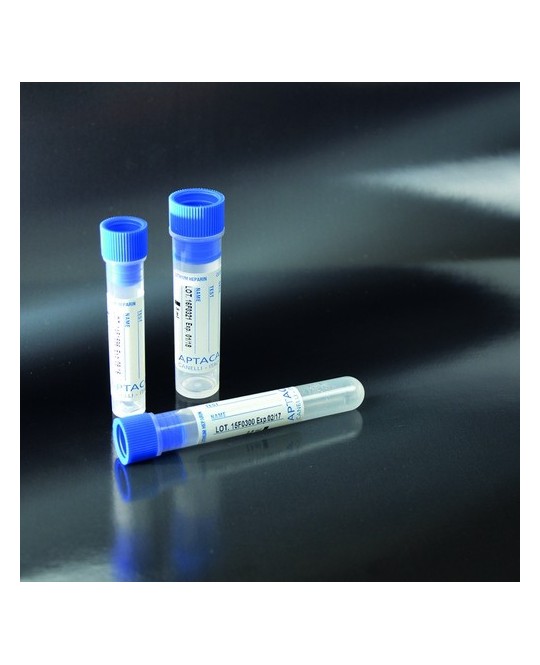 Litio Eparina-Ø16x60mm, 2.5ml-Rack da 50pz.