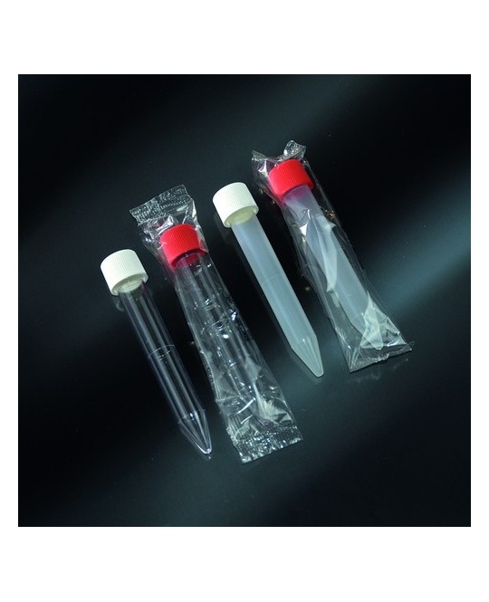 Provette Coniche Sterili in Polipropilene per Centrifuga da 13,5 ml