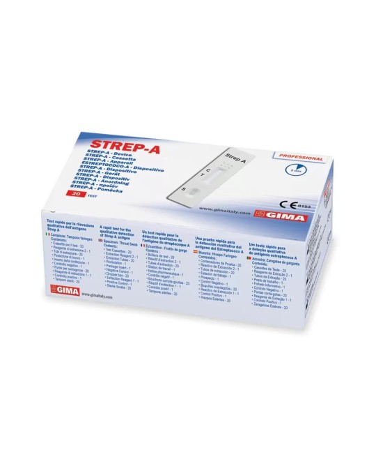 GIMA Test Streptococco A 20 pezzi