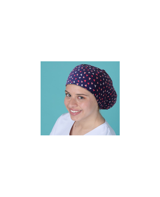 Cuffia Chirurgica Capelli Lunghi con fascia elastica - Cuori della Marina
