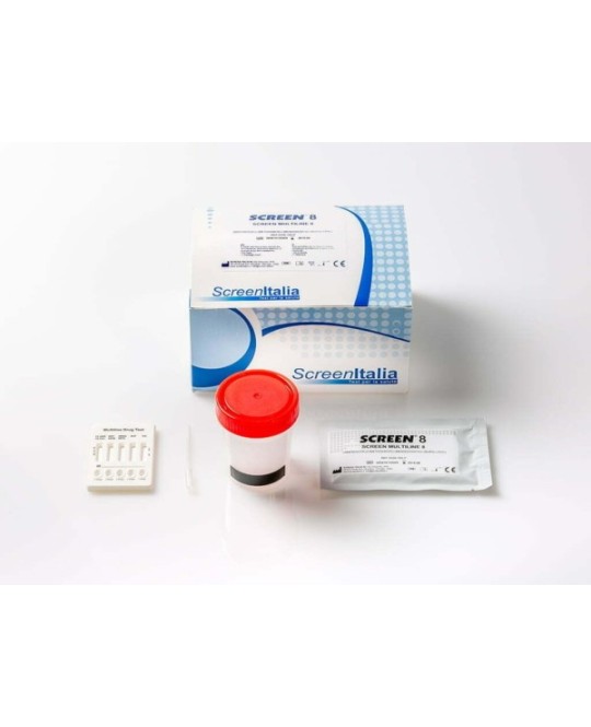 SCREEN 8-Multi Line Drug Rapid Test Cassette