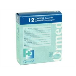 GARZA COTONE 36X40 cm - scatole da 12 garze