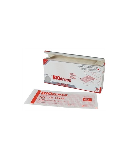 MEDICAZIONE ADESIVA STERILE TNT 10x25 cm