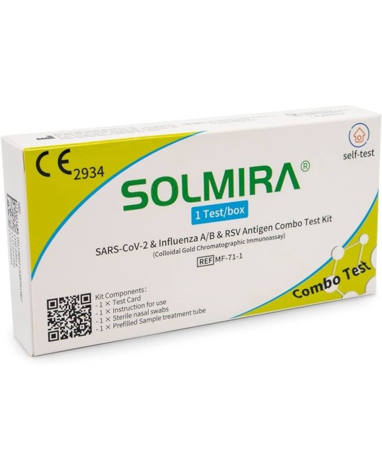 Test SARS-CoV-2 & Influenza A/B - Combo Test