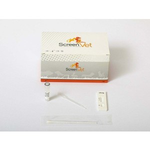 ScreenVet Test Veterinario Parvovirus AG con contagocce 10 pezzi