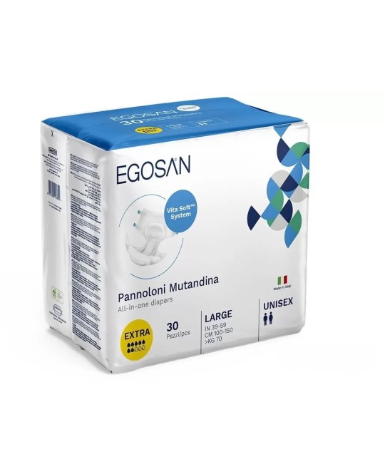 Egosan Pannolone Mutandina Extra Taglia L Conf. 30 pz