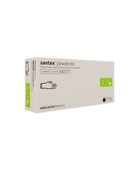 GUANTI LATTICE SANTEX - PREPOLVERIZZATI - piccoli