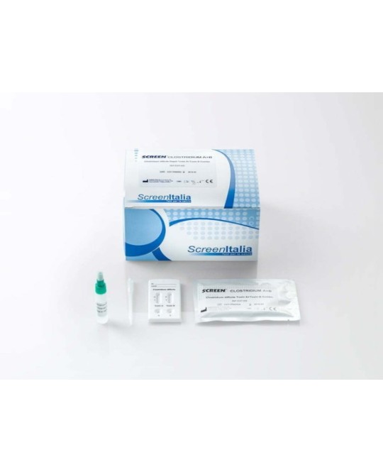 Screen Test Tossina A/B Clostridium Feci 10 pezzi