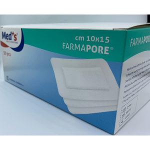 Farmapore Medicazione Adesiva Sterile Cerottata Cm 10X15