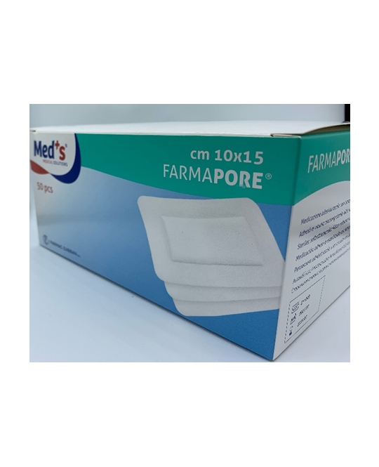 Farmapore Medicazione Adesiva Sterile Cerottata Cm 10X15