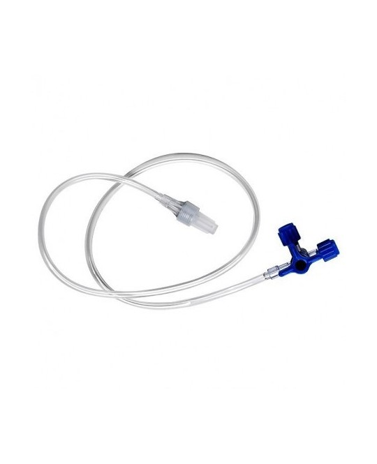 Rubinetto a tre vie con prolunga 10 cm