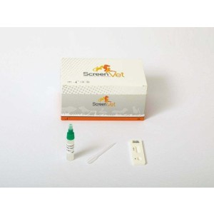 ScreenVet Test Veterinario Giardia Lamblia Feci con contagocce 10 pezzi