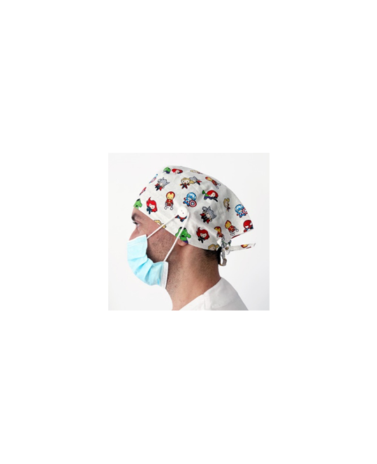Cuffia per capelli corti con bottoni - Avengers