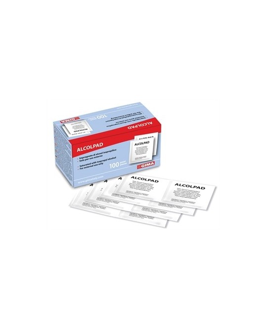ALCOMED ALCOHOL PADS - scatola da 100 pads
