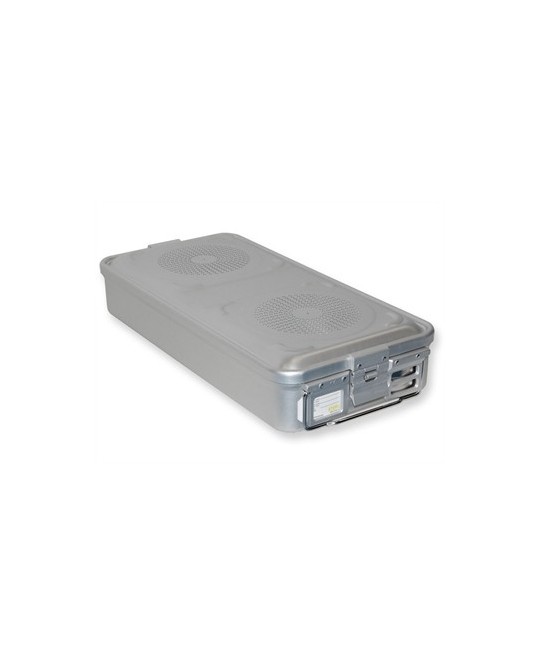 CONTAINER CON FILTRO grande h100 mm - grigio