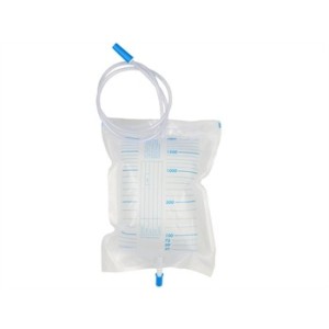 SACCA URINE 2000 cc -tubo 90 cm+val. antireflusso