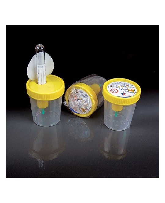 Contenitore Urine Sterile 120ml Conf. singola per Provette Sottovuoto