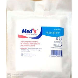Compresse Sterili in  TNT 10x10
