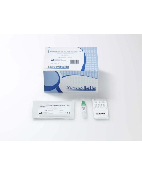 Screen Test Antidroga Superfici/Polveri 25 pezzi