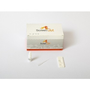ScreenVet Test Veterinario Dirofilaria AG con contagocce 10 pezzi