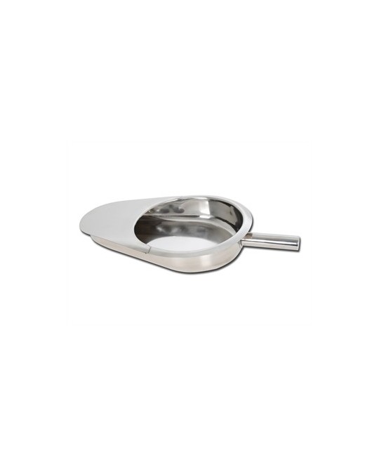 PADELLA ACCIAIO INOX CON MANICO 418x292x85 mm