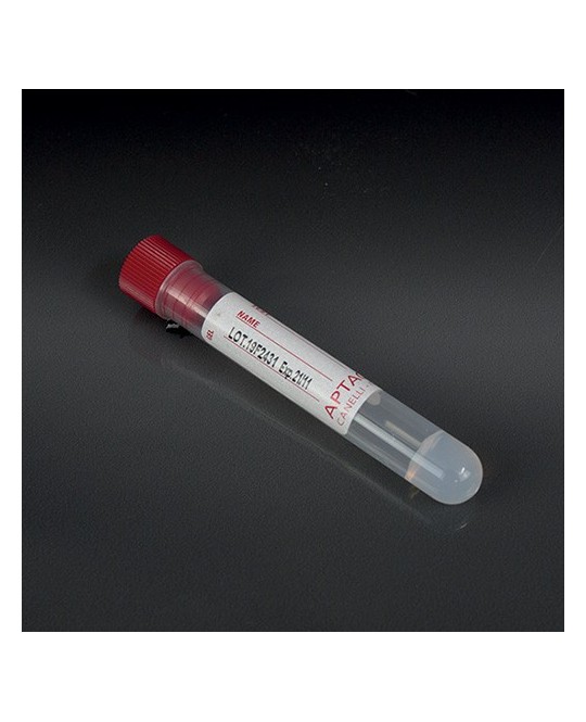 Provette per Estrazione Siero 5ml  Ø 13 x 75 mm.- Rack da 50pz.