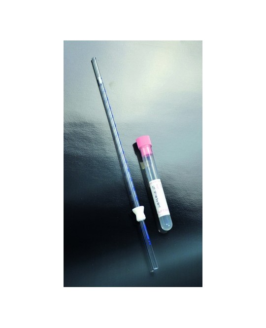 Pipetta per V.E.S con provetta Ø12x86mm- pipette in scatole da 200pz.